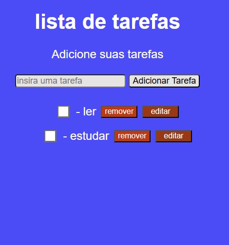 imagem projeto lista de tarefas